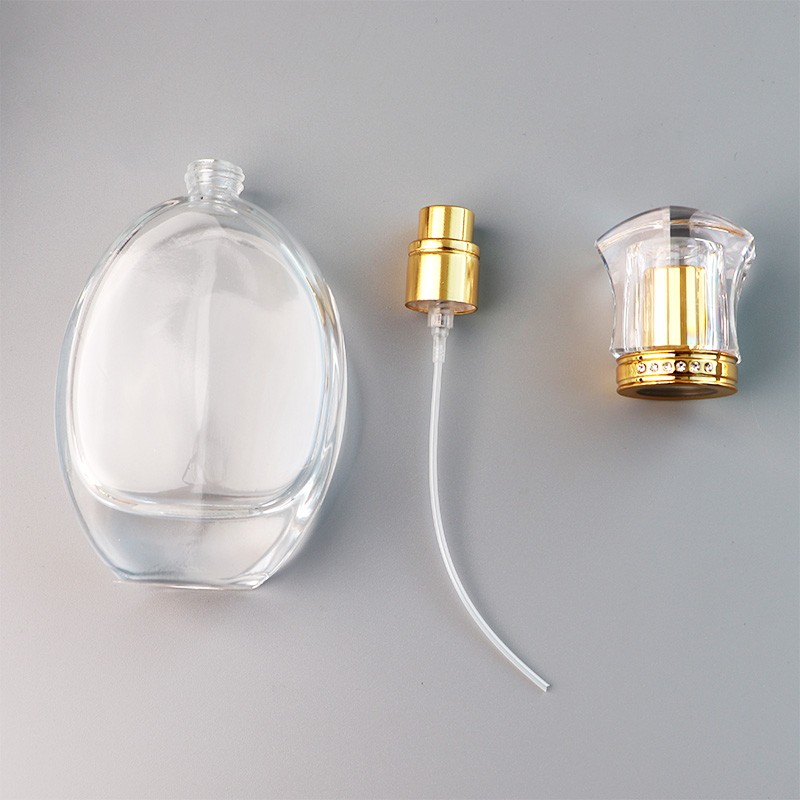 Supplier round 50ml fashion perfume glass bottle packaging customize  logo  (2)