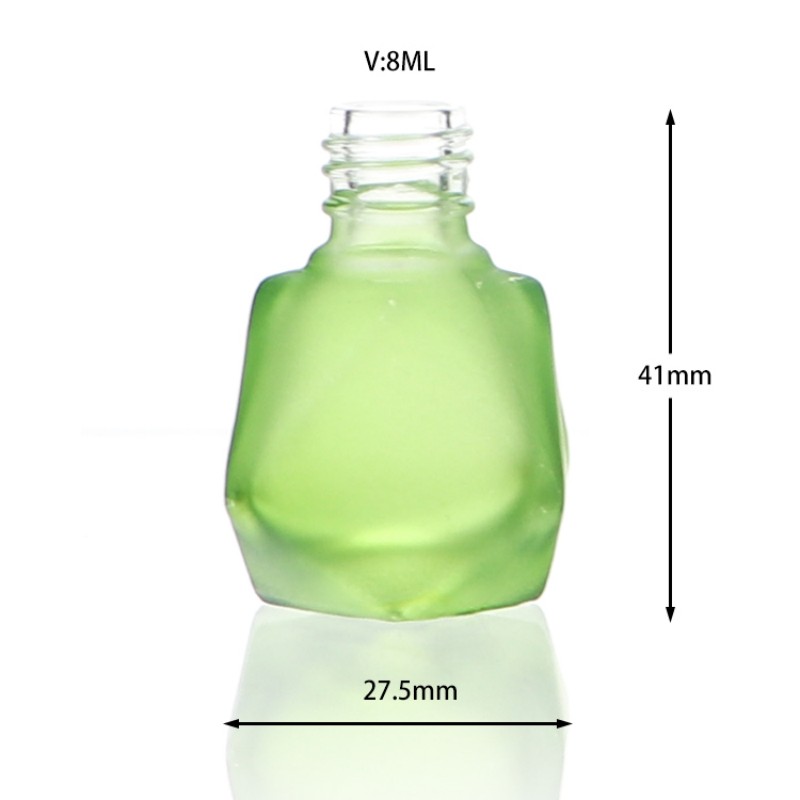 Wholesale 8ml Glass car perfume bottles pendent with wooden caps  (3)