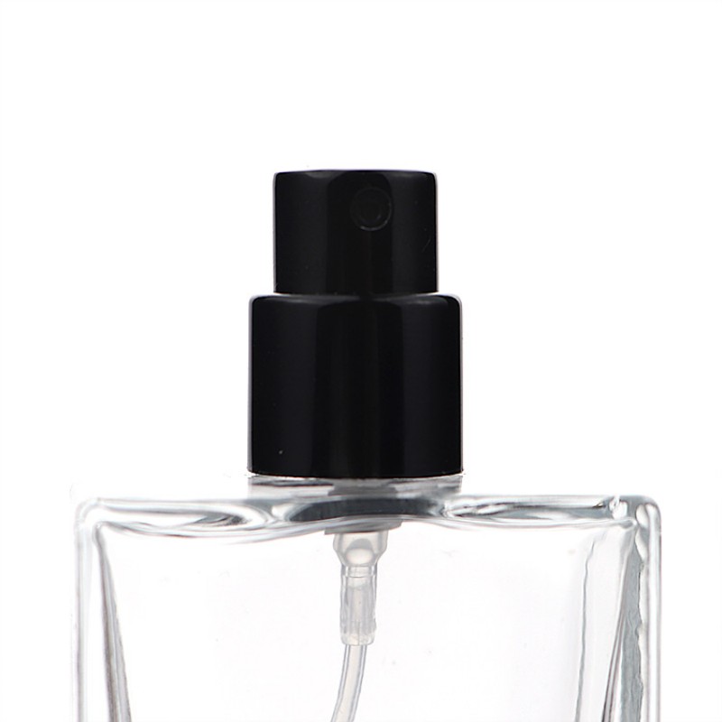 empty 50ml 95ml refillable glass perfume bottles with spray atomizer (2)